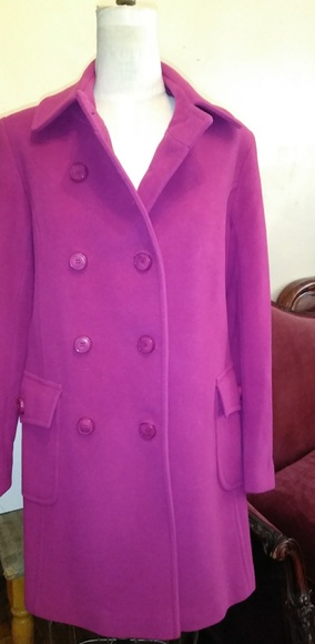 Tommy Hilfiger woolen women's double breasted coat - Picture 1 of 5